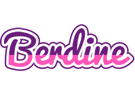 Berdine cheerful logo