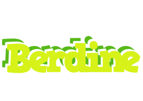 Berdine citrus logo