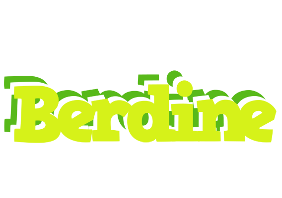 Berdine citrus logo