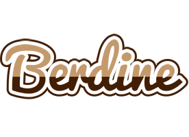 Berdine exclusive logo