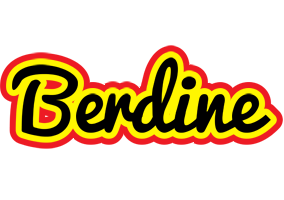 Berdine flaming logo