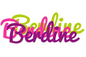 Berdine flowers logo