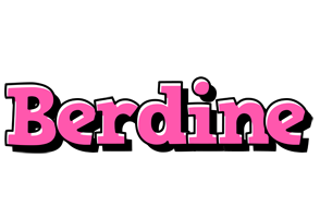 Berdine girlish logo