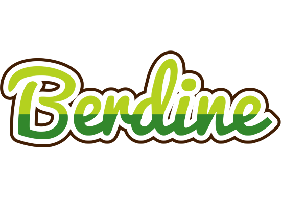 Berdine golfing logo