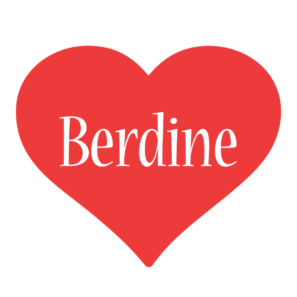 Berdine love logo