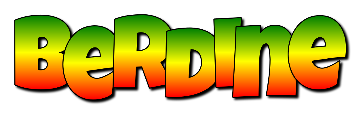 Berdine mango logo