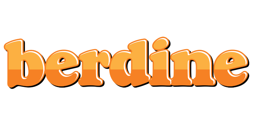 Berdine orange logo