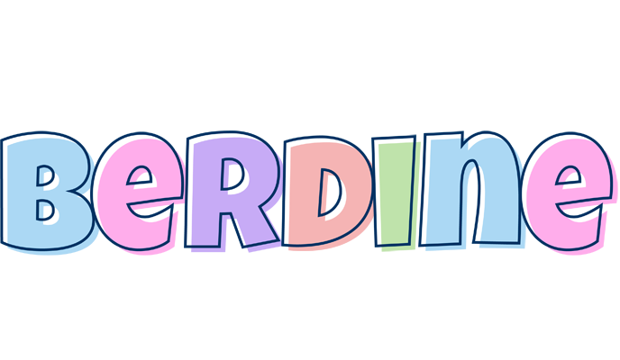 Berdine pastel logo