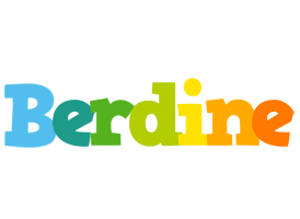 Berdine rainbows logo