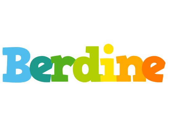 Berdine rainbows logo
