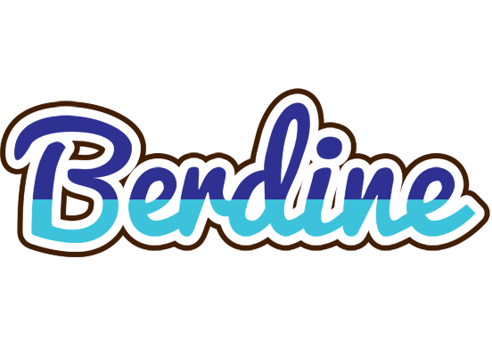 Berdine raining logo