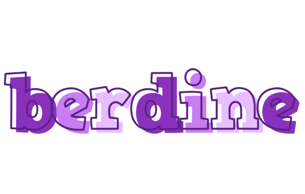 Berdine sensual logo