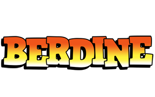 Berdine sunset logo