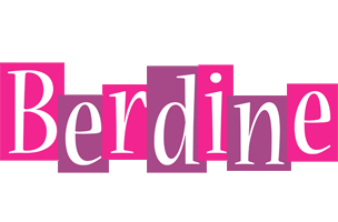 Berdine whine logo