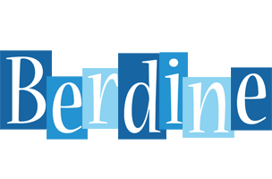 Berdine winter logo