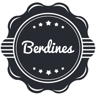 Berdines badge logo