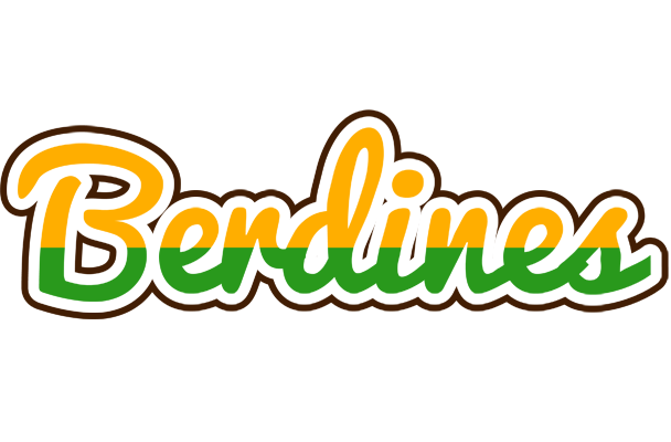 Berdines banana logo