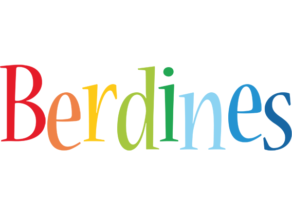 Berdines birthday logo