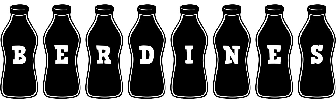 Berdines bottle logo