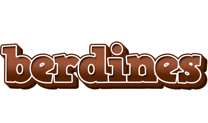 Berdines brownie logo