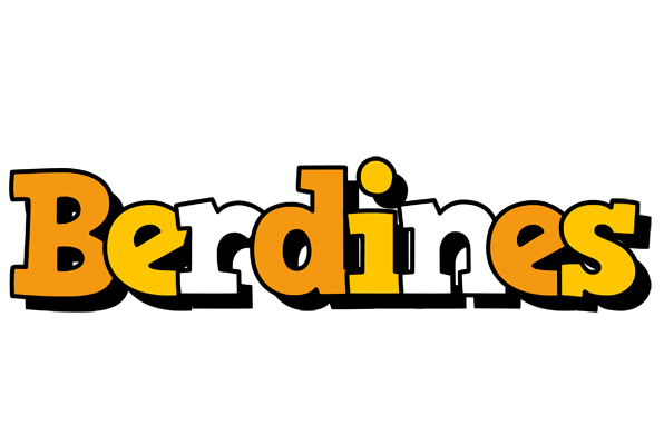 Berdines cartoon logo