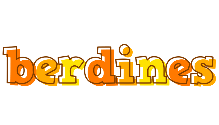 Berdines desert logo