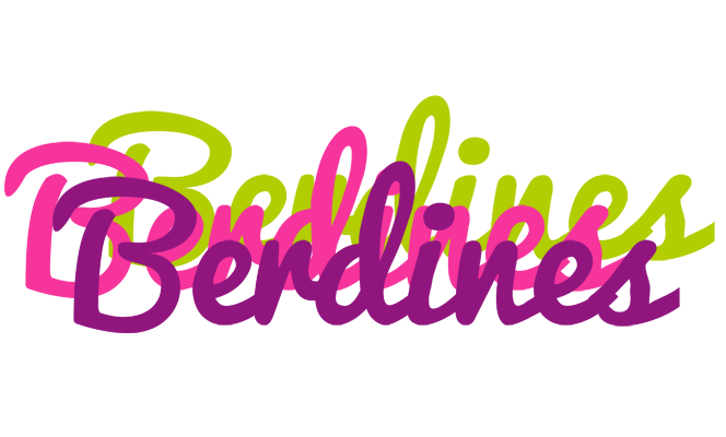 Berdines flowers logo