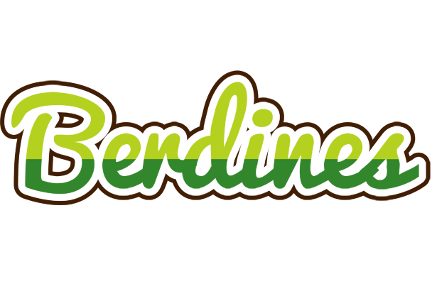 Berdines golfing logo