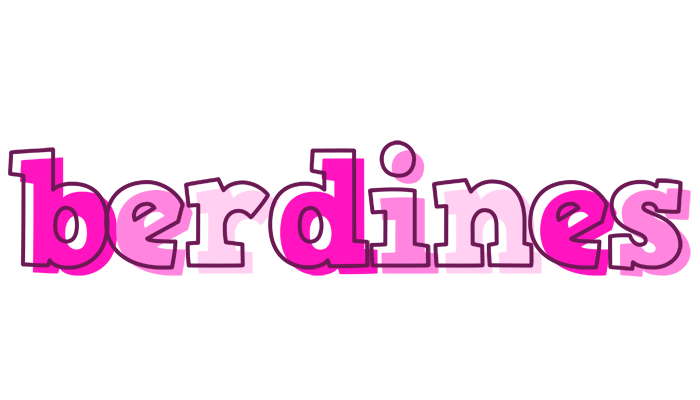 Berdines hello logo