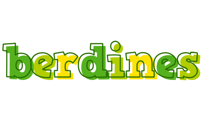 Berdines juice logo