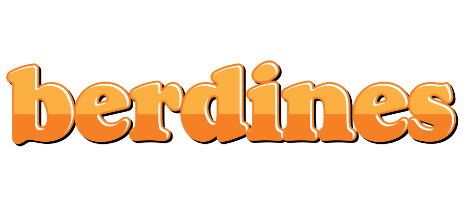 Berdines orange logo