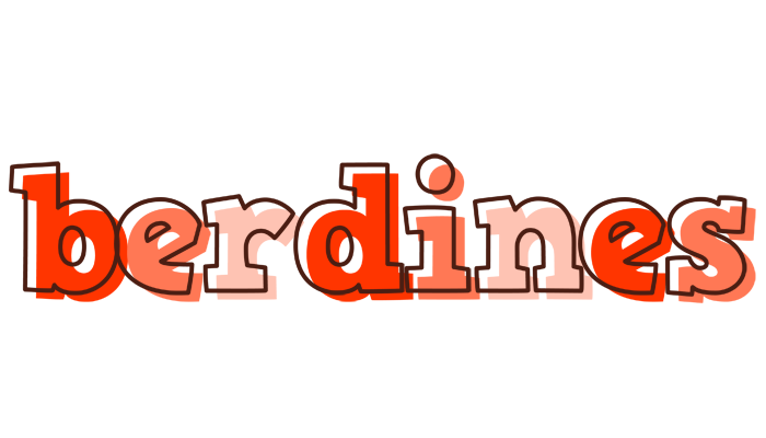 Berdines paint logo