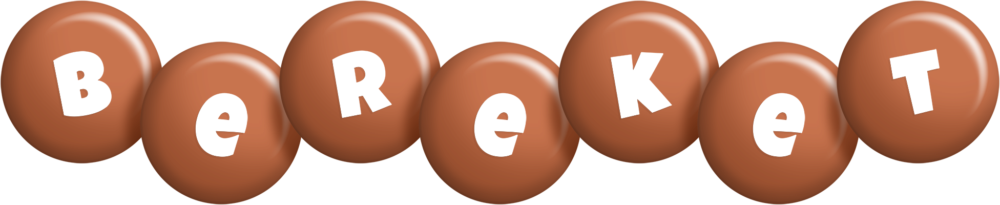 Bereket candy-brown logo