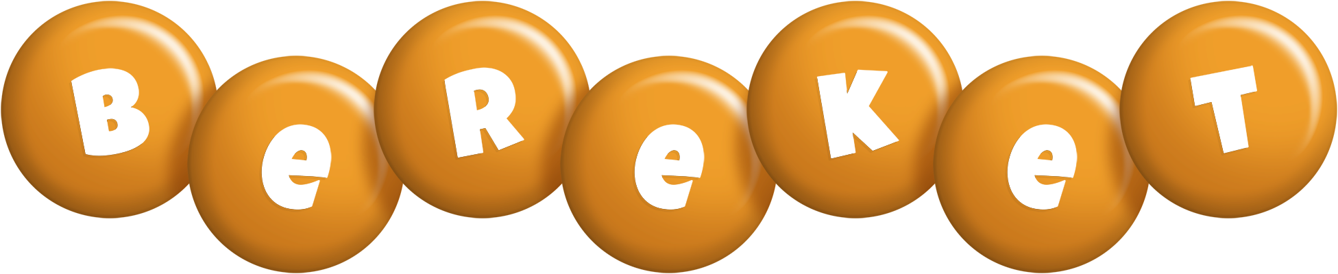 Bereket candy-orange logo