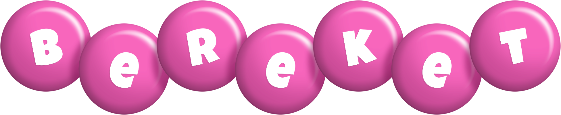 Bereket candy-pink logo