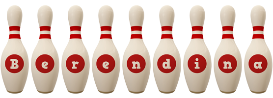 Berendina bowling-pin logo