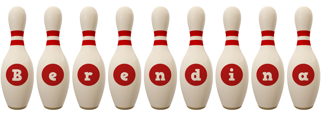 Berendina bowling-pin logo