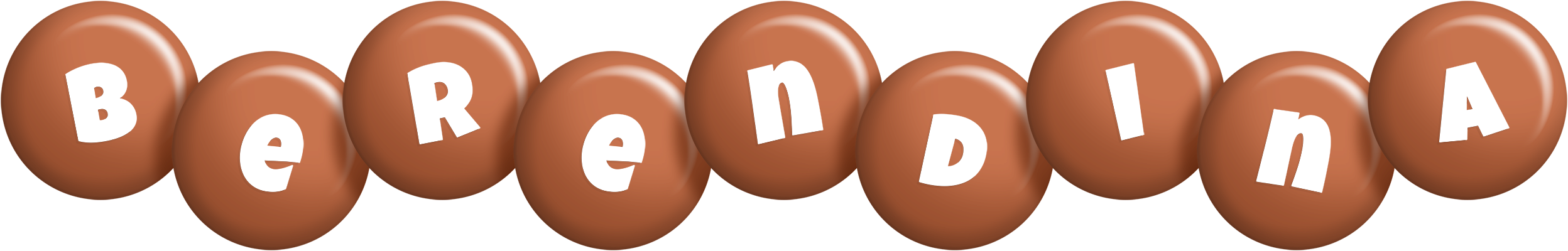 Berendina candy-brown logo