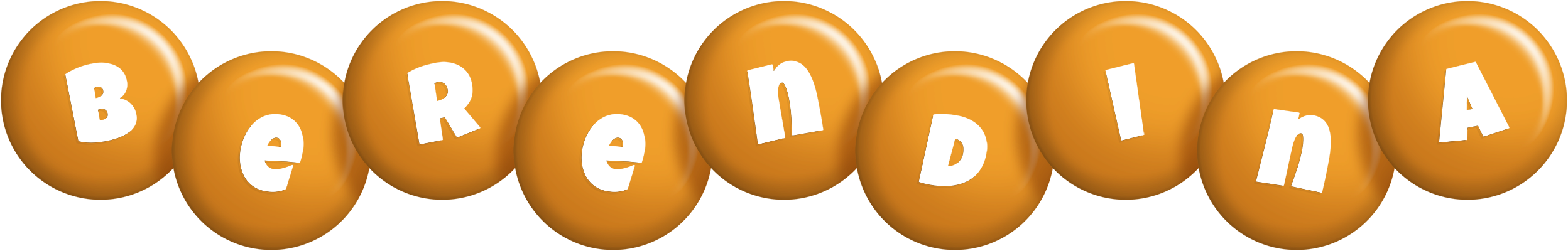 Berendina candy-orange logo