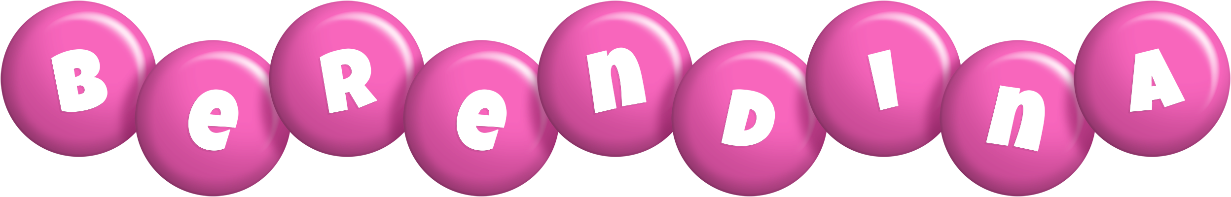 Berendina candy-pink logo