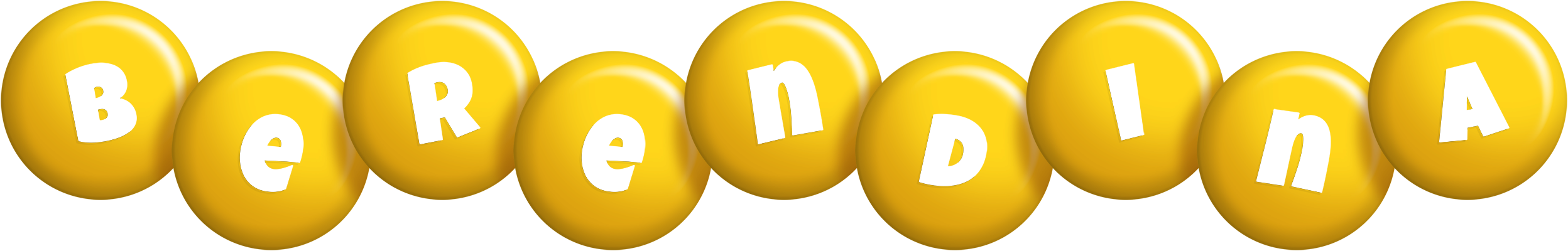Berendina candy-yellow logo
