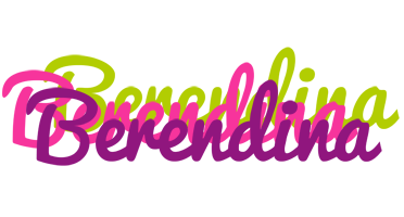 Berendina flowers logo