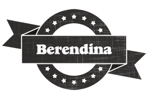 Berendina grunge logo