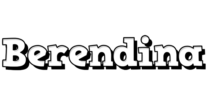 Berendina snowing logo