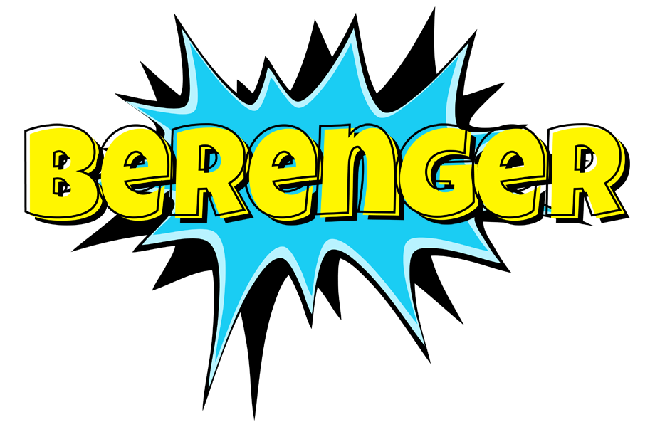 Berenger amazing logo