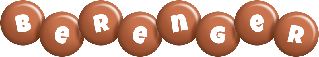 Berenger candy-brown logo