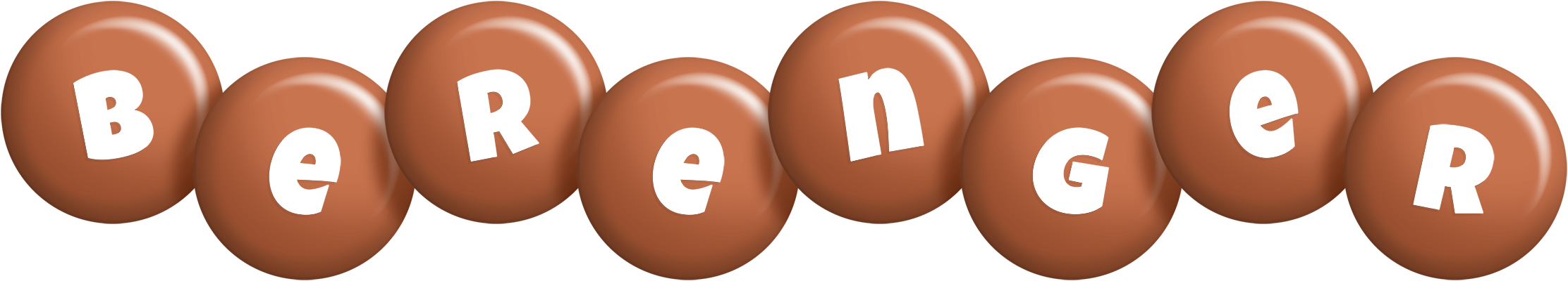 Berenger candy-brown logo