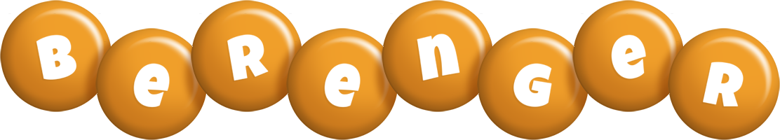 Berenger candy-orange logo