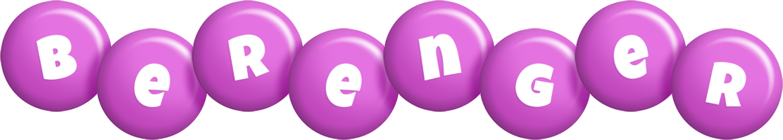 Berenger candy-purple logo