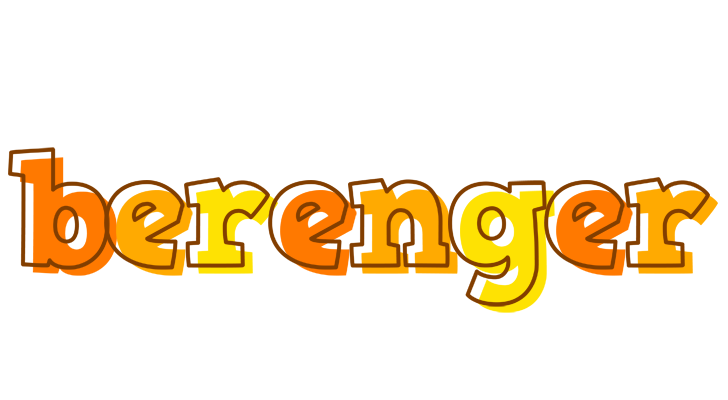 Berenger desert logo